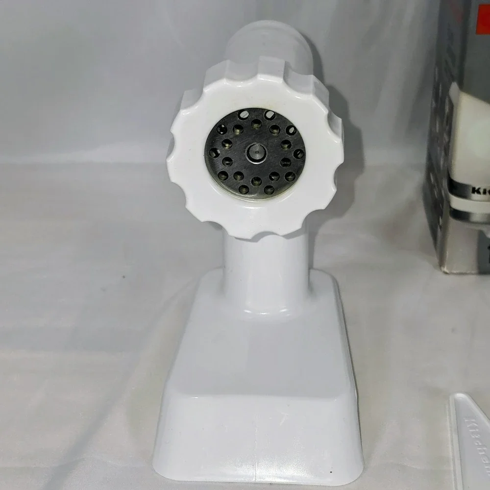 KitchenAid Meat Food Grinder Stand Mixer Attachment - White
